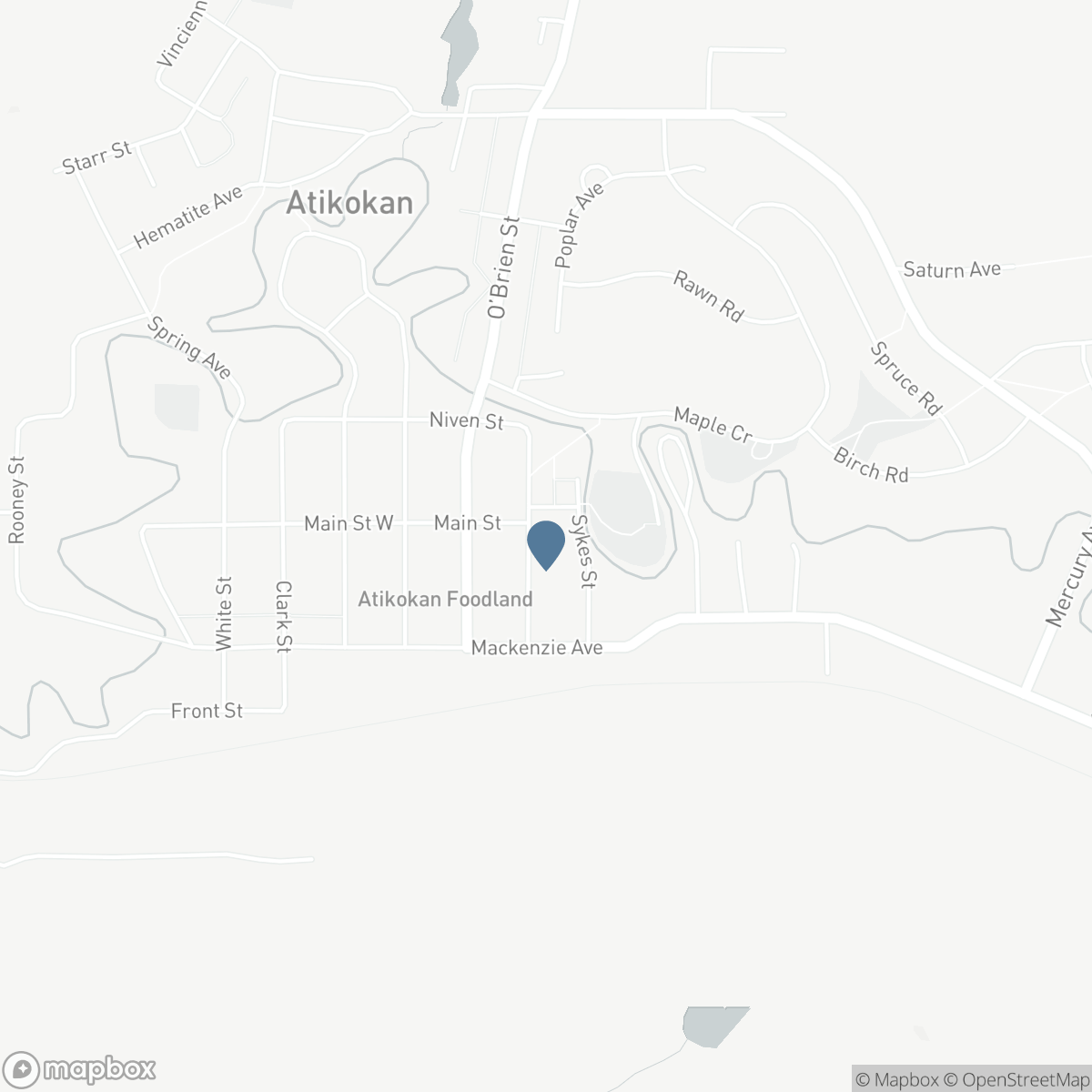 131 BURNS STREET, Atikokan, Ontario P0T 1C0